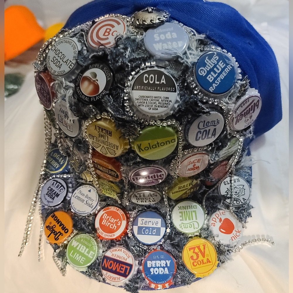 Unique Fly Bottlecap Hat.